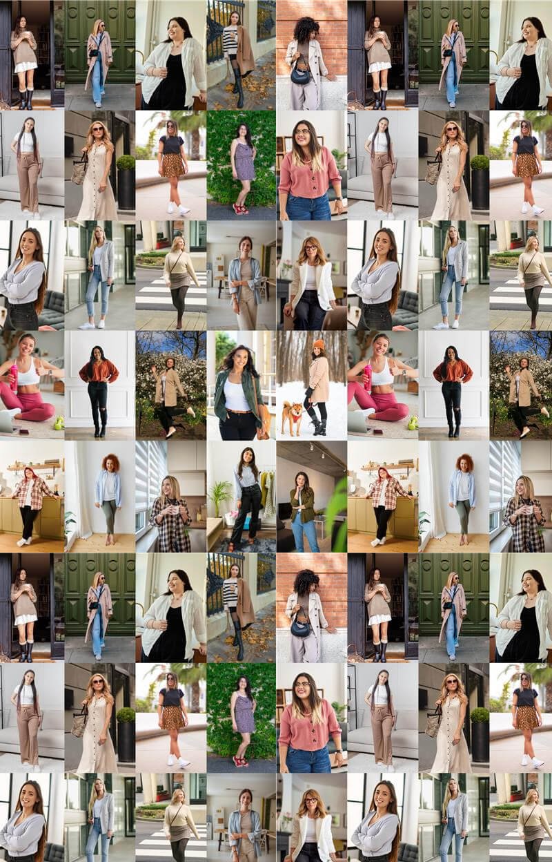 Stylish men's wear collection background 1