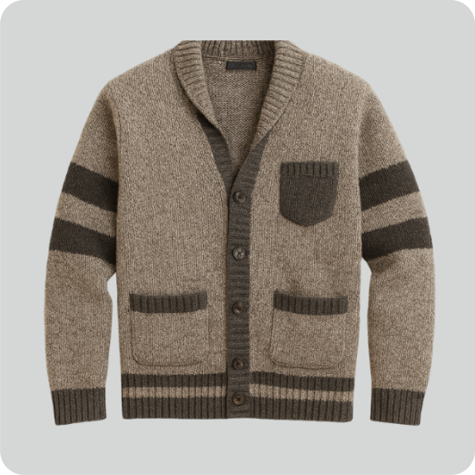 Roots Shawl Cardigan